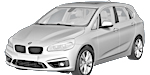 BMW F45 C1144 Fault Code